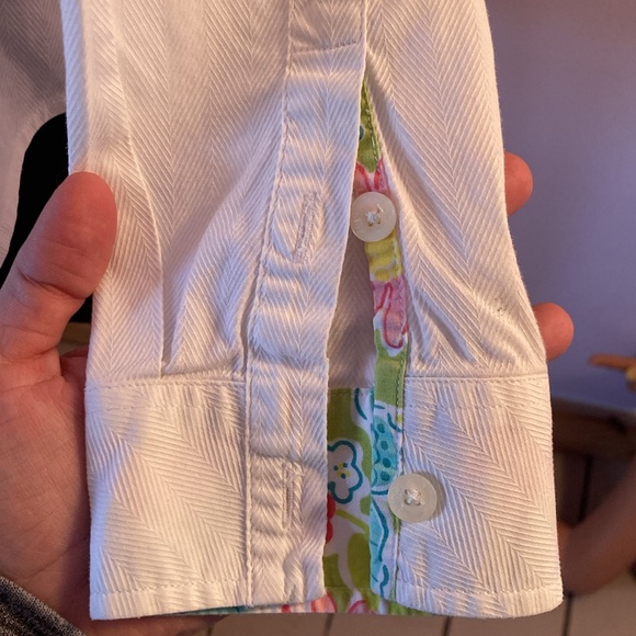Lilly Pulitzer Floral Button-down Shirt - Picture 6 of 11